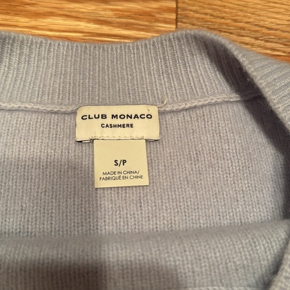 Cashmere Club Monaco Sweater - Boat Neck Boiled Cashmere - Picture 4 of 5